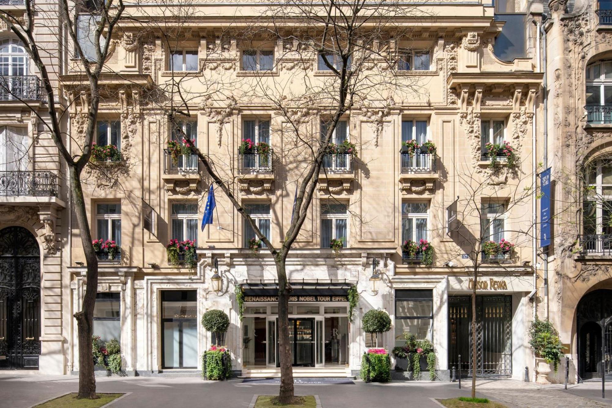 Renaissance Paris Nobel Tour Eiffel Hotel Exterior foto